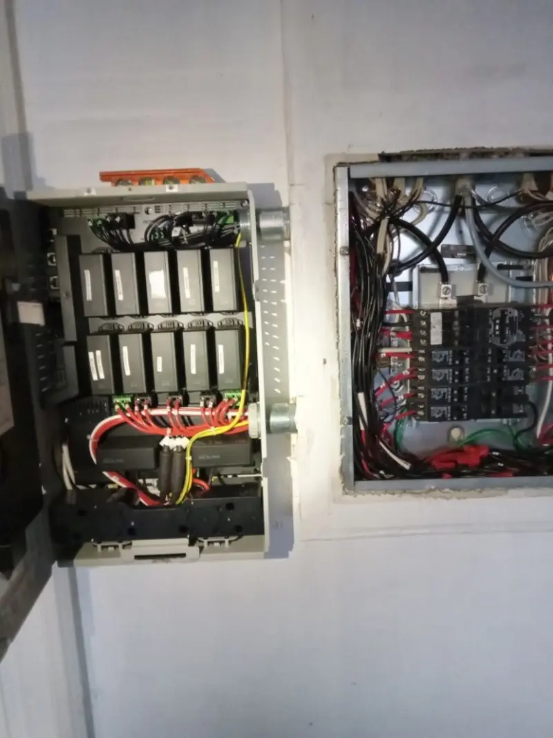 Electrical panel upgrade completed for Electrical Inspection in Leander